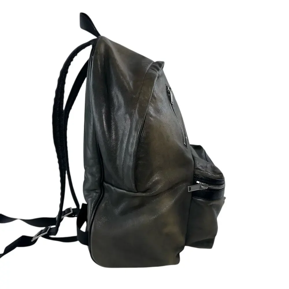 Saint Laurent Leather City Backpack - Picture 3 of 9